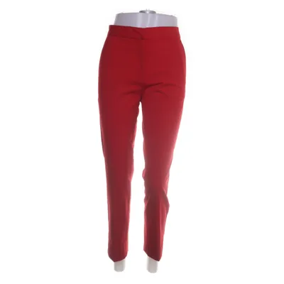 Kostuumbroek (Rood) van Zara Polyester, Viscose, Elastaan