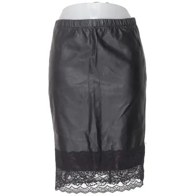 Jupe (Noir) de Zhenzi Élasthane, Polyester, Polyuréthane, Viscose
