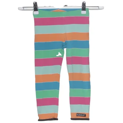 Leggings (Blå, Grøn, Pink, Flerfarvet) fra Villervalla Bomuld, Elastan