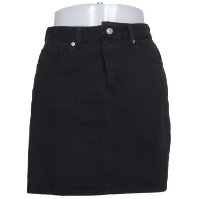 Denim skirt (Black) from Spao Cotton, Polyester