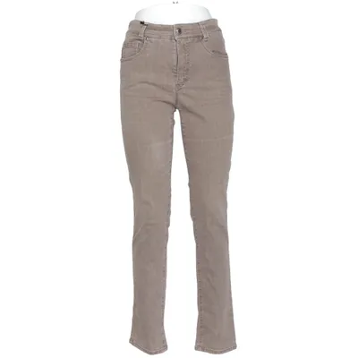 Jeans (Brun) från Anna Montana Bomull, Elastan, Polyester