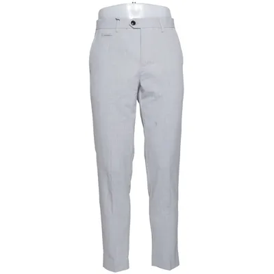 Suit pants (Gray) from Lindbergh White Elastane, Recycled polyester, Viscose