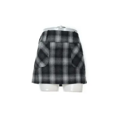 Kjol (Grå, Vit) från Warehouse Acetat, Akryl, Polyester, Ull