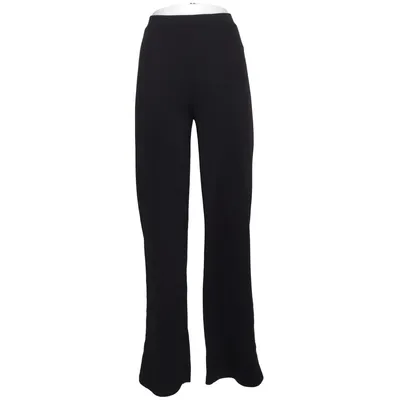 Pantalon patte d'éléphant (Noir) de SBetro Élasthane, Polyester