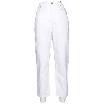 Jeans (White) from Anna Montana Cotton, Elastane, Polyester