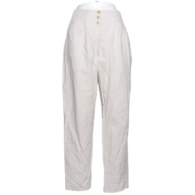 Broek (Beige) van St Michael Katoen, Linnen