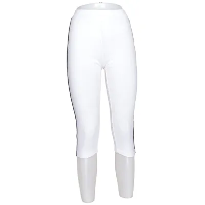 Dreiviertelhose (Weiß, Schwarz) von Select Woman Baumwolle, Elasthan
