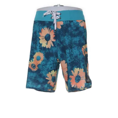 Zwemshort (Blauw, Meerkleurig) van Quiksilver Elastaan, Polyester