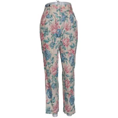 Pantalon (Beige, Bleu, Rose, Vert) de Stone Coton, Lin