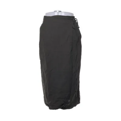 Wrap skirt (Green) from Zara Woman Studio Viscose