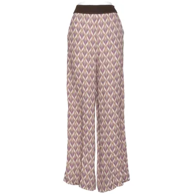 Palazzo pants (Brown, Purple, Beige) from Hallhuber Viscose