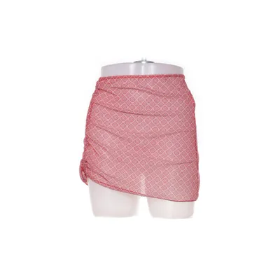 Strandkjol (Röd, Flerfärgad) från Marine Elastan, Nylon