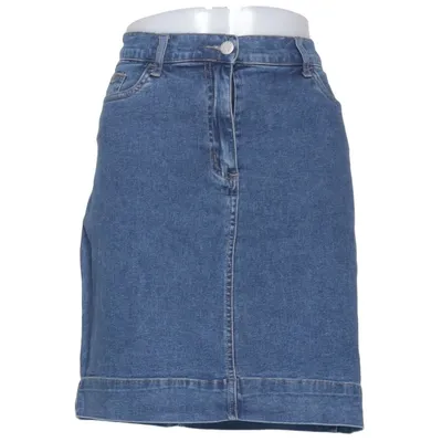 Jupe en jean (Bleu) de Magic Tribe Coton, Élasthane