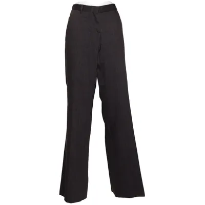 Suit pants (Brown) from GANT Elastane, Wool