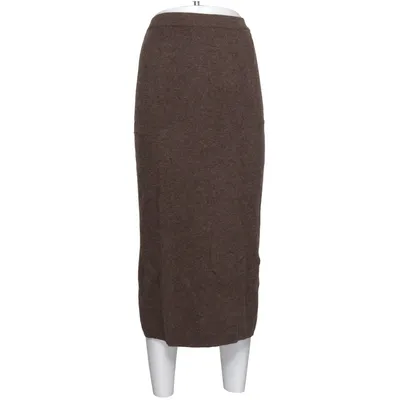 Jupe longue (Marron) de Lecomte Laine