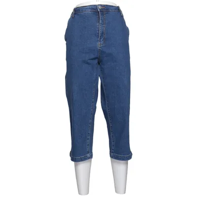 Spijkerbroek (Blauw) van Jonna B Katoen, Elastaan