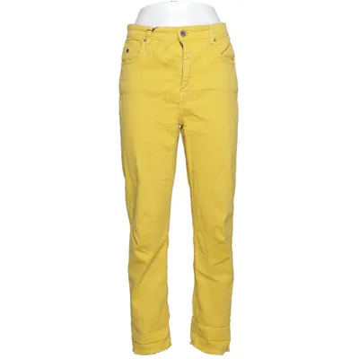 Jeans (Gul) från Purificacion Garcia Bomull, Elastan, Skinn