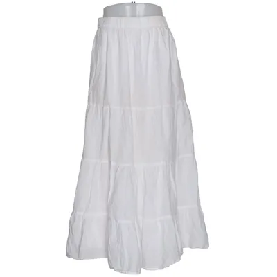 Långkjol (Vit) från Primark Bomull