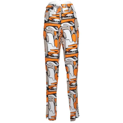 Byxor (Orange, Beige, Vit) från Jc De Castelbajac Bomull, Silke