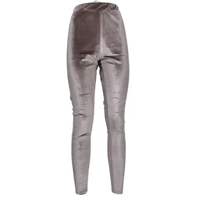 Legging (Marron) de Zara Collection Élasthane, Polyester