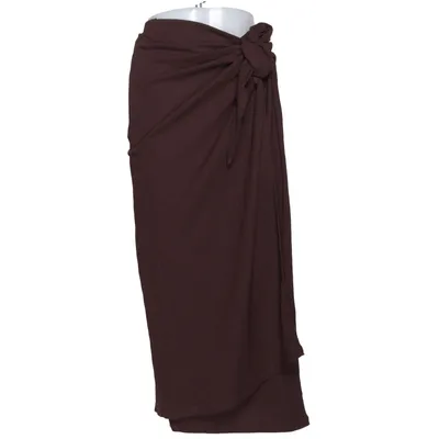 Wickelrock (Braun) von Anna Field Curvy Elasthan, Recyceltes Polyester
