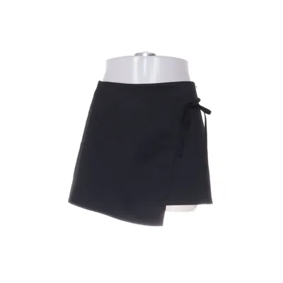 Wrap skirt (Black) from Monki Viscose, Polyester, Elastane