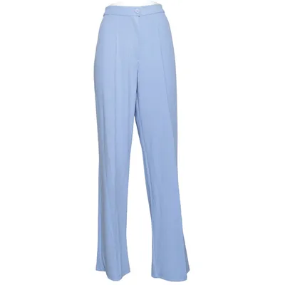 Pantalon patte d'éléphant (Bleu) de Bubbleroom Élasthane, Polyester