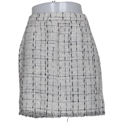 Kjol (Grå, Svart, Vit) från Veronica Virta Bomull, Viskos