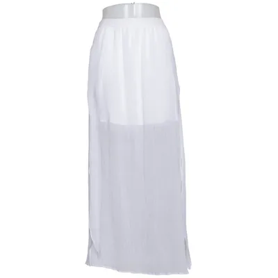 Maxi rok (Wit) van Mango Casualwear Polyester, Viscose