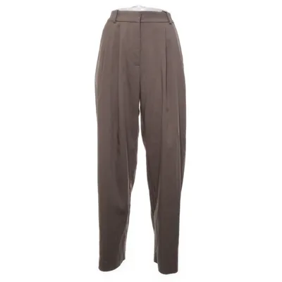 Kostymbyxor (Brun) från Weekday Polyester, Viskos, Elastan