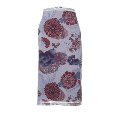 Skirt (Purple, Multicolored) from Promiss Polyester