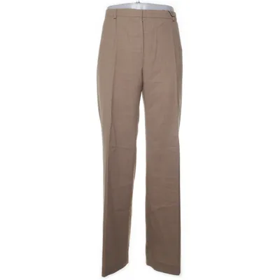 Kostuumbroek (Beige) van MaxMara Wol, Elastaan