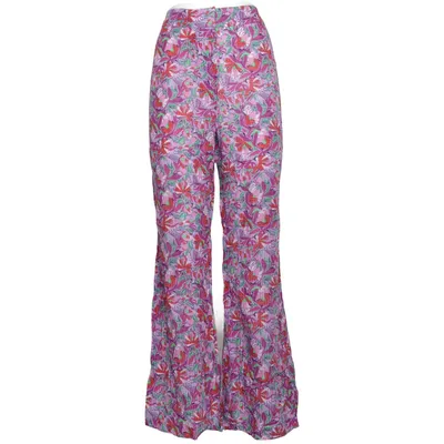 Palazzobukser (Lilla, Pink, Grøn) fra Ba&sh Bomuld, Viscose