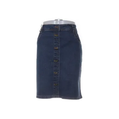 Jeanskjol (Blå) från Cellbes Bomull, Elastan