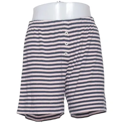 Pyjamashorts (Blauw, Roze) van Hessnatur Elastaan, Modal