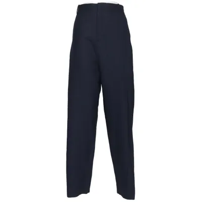 Kostuumbroek (Zwart, Blauw) van Zara x Adererror Elastaan, Polyester, Wol