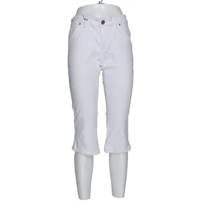 Trekvartsbyxor (Vit) från Isay Bomull, Elastan