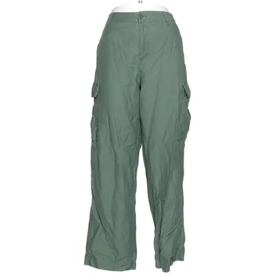 Cargo broek (Groen) van Uniqlo Katoen, Polyester