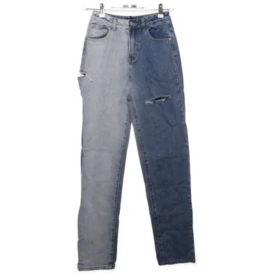 Jeans (Blue) from The Kript Cotton