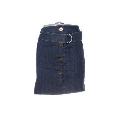Jeanskjol (Blå) från Jackpot Bomull, Elastan