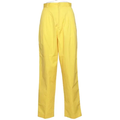Pantalon (Jaune) de Casual Corner Coton, Polyester