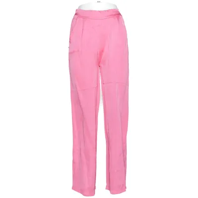 Pantalon patte d'éléphant (Rose) de Your&Self Soie, Viscose