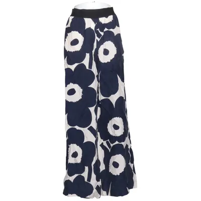 Palazzo pants (Blue, White) from Marimekko Cupro, Viscose
