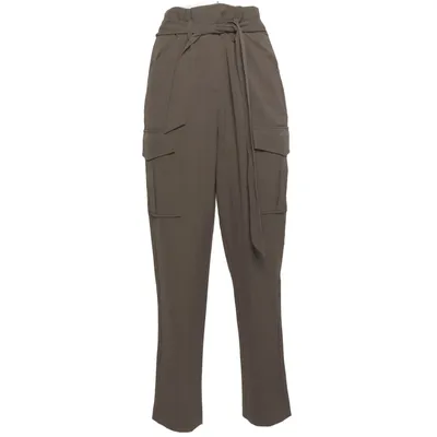 Cargo broek (Groen) van One More Story Katoen, Elastaan, Polyester, Viscose