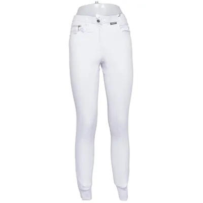 Reithose (Weiß) von Catago Elasthan, Polyamid