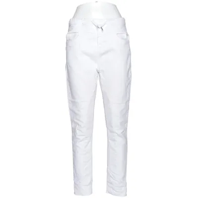 Joggingbroek (Wit) van C.O.J Katoen, Elastaan, Polyester