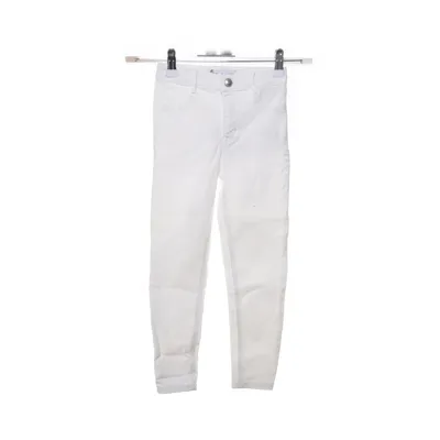 Jeans (White) from Zara Cotton, Polyester, Elastane