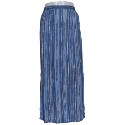 Långkjol (Blå, Flerfärgad) från Collection by Lindex Viskos
