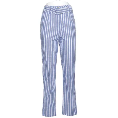 Pantalon (Bleu, Blanc) de Missguided Tall Lin, Viscose