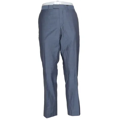 Suit pants (Blue) from Plectrum by Ben Sherman Wool